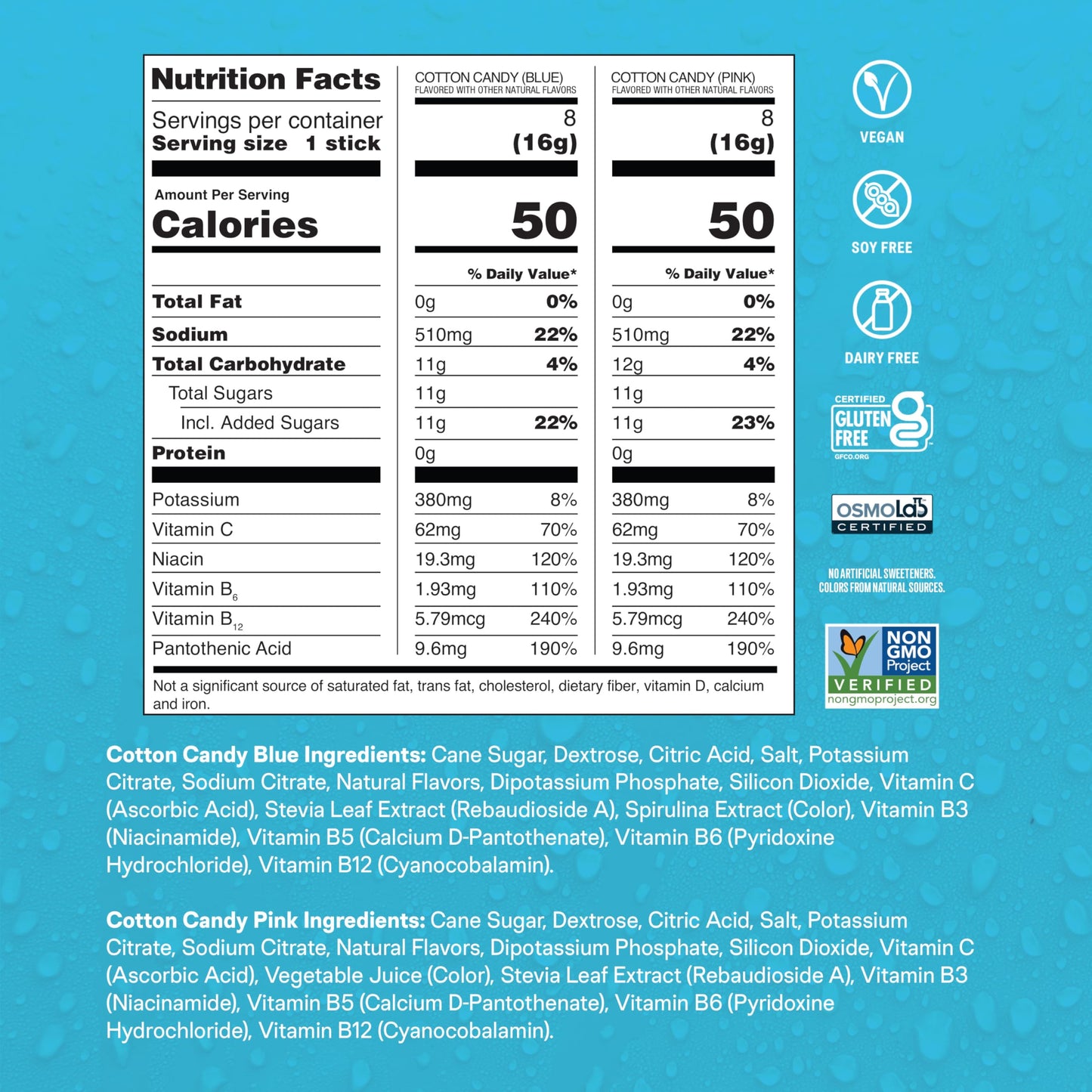 Liquid I.V.® Hydration Multiplier - Lemon Lime | Electrolyte Powder Drink Mix | 1 Pack (16 Servings)