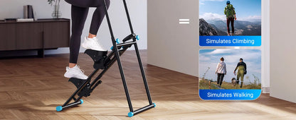 MERACH Stair Stepper for Home Gym Exercise New Version Vertical Climber Machine Full-Body Workout Compact Folding Cardio Stepper