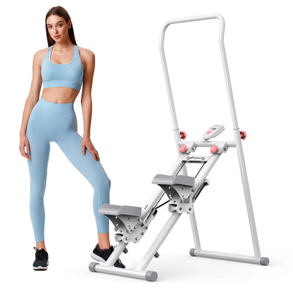 MERACH Stair Stepper for Home Gym Exercise New Version Vertical Climber Machine Full-Body Workout Compact Folding Cardio Stepper