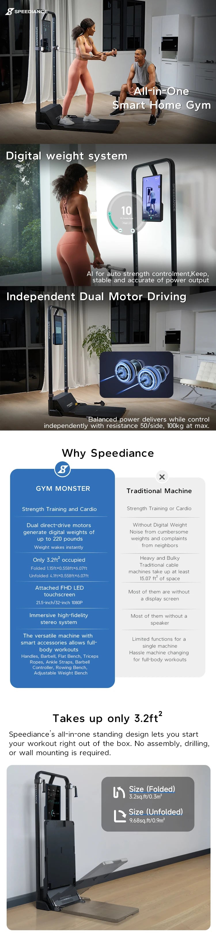 Intelligent Training Smart Gym Resistance Large Wall Fitness Mirror Smart Home Gym Mirror For Gym Wall